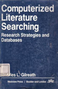 Image of Computerized Literature Searching : Research Strategies and Database