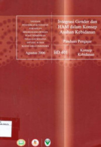 Integrasi gender dan HAM dalam konsep asuhan kebidanan: Panduan mengajar