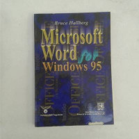 Image of Microsoft Word for Windows 95