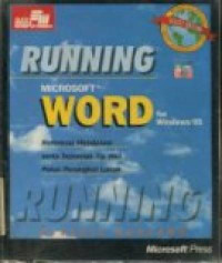 Image of Running Microsoft Word for Windows 95