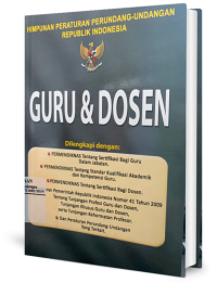 Image of Himpunan Peraturan Perundangan-Undangan Republik Indonesia Guru & Dosen
