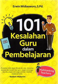 101 kesalahan guru dalam pembelajaran