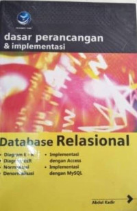 Dasar Perancangan & Implementasi Database Relasional