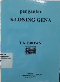 Image of Pengantar Kloning Gena