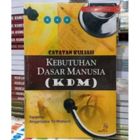 Catatan Kuliah Kebutuhan Dasar Manusia (KDM)