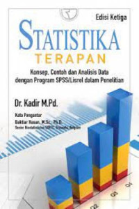 Image of Statistika Terapan : Konsep, Contoh dan Analisis Data dengan Program SPSS/Lisrel dalam Penelitian