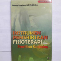Image of Instrumen Pemeriksaan Fisioterapi dan Penelitian Kesehatan