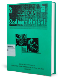 Acuan Sediaan Herbal