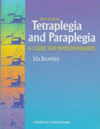 Image of Tetraplegia and Paraplegia: A Guide for Physiotherapists