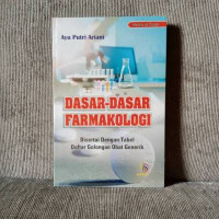 Image of Dasar-dasar farmakologi disertai dengan tabel daftar golongan obat generik