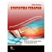 Image of Statistika Terapan : Untuk Pembuat Kebijakan dan Pengambil Keputusan