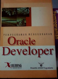 Image of Pemrograman Menggunakan Oracle Developer