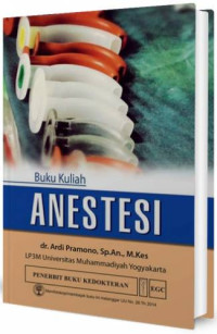 Image of Buku kuliah anestesi
