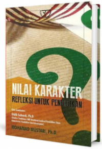 Image of Nilai karakter refleksi untuk pendidikan