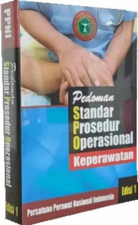 Image of Pedoman standar prosedur operasional keperawatan