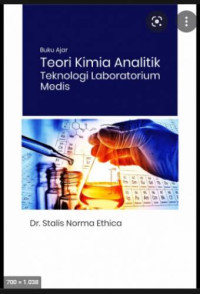 Buku Ajar Teori Kimia Analitik Teknologi Laboratorium Medis