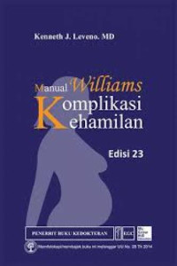 Image of Manual Williams Komplikasi Kehamilan