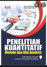 Image of Penelitian Kuantitatif Metode dan Alat Analisis Dilengkapi dengan Contoh Proposal Penelitian
