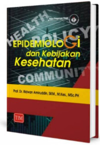 Image of Epidemiologi dan kebijakan kesehatan