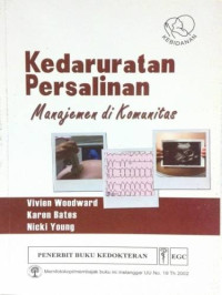 Image of Kedaruratan Persalinan: Manajemen di Komunitas