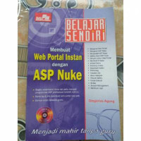 Image of Belajar Sendiri Membuat Web Portal Instan dengan ASP Nuke