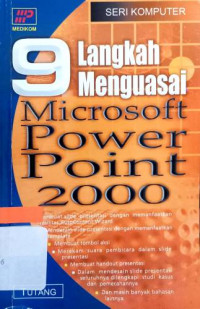 Image of Sembilan 9 Langkah Menguasai Microsoft Power Point 2000