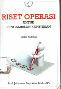 Image of Riset Operasi untuk Pengambilan Keputusan