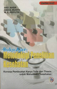 Image of Buku Ajar : Metodologi Penelitian Kesehatan