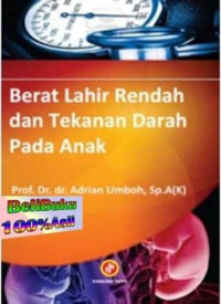 Image of Berat Lahir Rendah dan Tekanan Darah pada Anak
