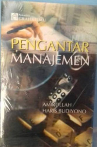 Image of Pengantar manajemen