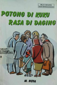 Potong di kuku rasa di daging