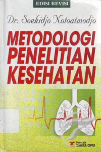 Image of Metodologi Penelitian Kesehatan