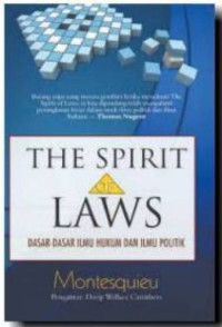 Image of The Spirit Of Law