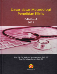 Image of Dasar-dasar Metodologi Penelitian Klinis