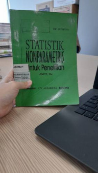 Image of Statistik Nonparametris