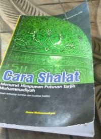 Cara Shalat Menurut Himpunan Putusan Tarjih Muhammadiyah