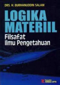 Image of Logika Materiil (Filsafat Ilmu Pengetahuan)