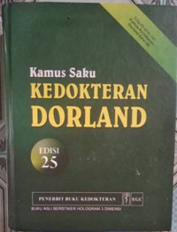 Image of Kamus Saku Kedokteran Dorland - Edisi 25