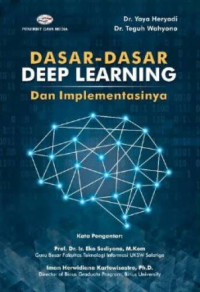 Image of Dasar-dasar deep learning dan implementasinya