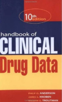 Image of Handbook of Clinical Drug Data