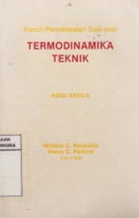 Image of Termodinamika Teknik : Kunci / Penyelesaian Soal-soal