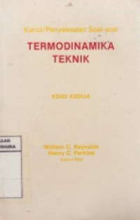 Termodinamika Teknik : Kunci / Penyelesaian Soal-soal