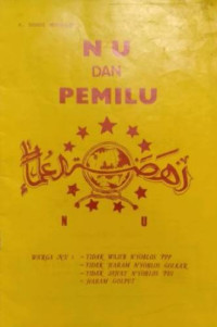 Image of NU dan Pemilu