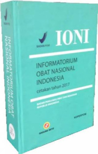 Image of IONI : Information Obat Nasional Indonesia - Cet. Tahun 2017