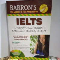Image of Barron`s The Leader In Test preparation: IELTS International English Language Testing System
