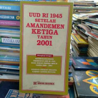 UUD RI 1945 Setelah Amandemen Ketiga Tahun 2001