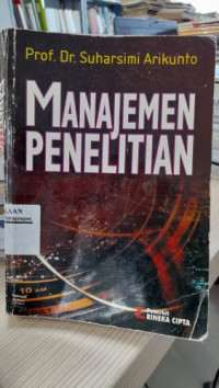 Image of Manajemen Penelitian