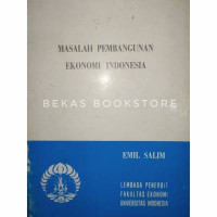 Image of Masalah Pembangunan Ekonomi Indoneia