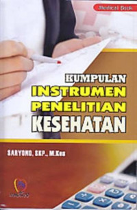 Image of Kumpulan instrumen penelitian kesehatan