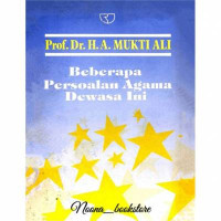 Image of Beberapa Persoalan Agama Dewasa Ini